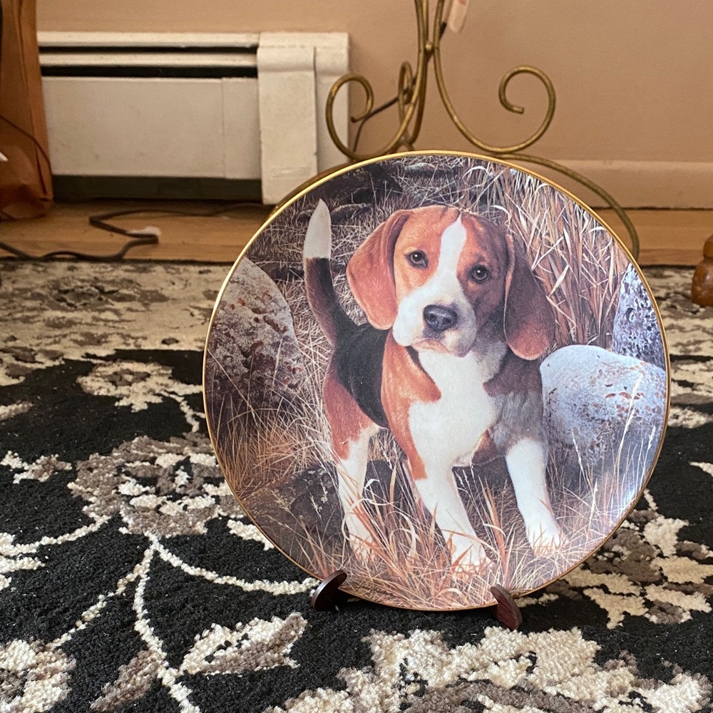 Beagle Decorative Plate
